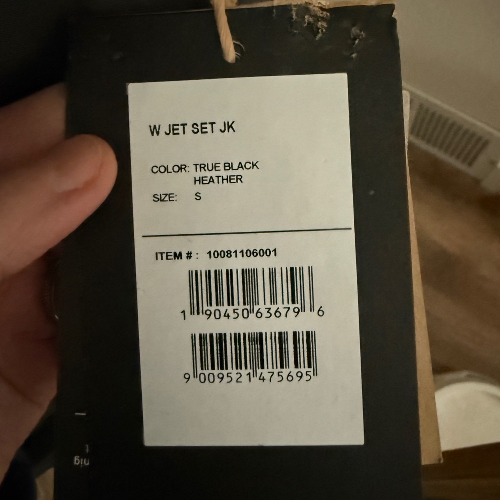 Burton Jet Set Jacket in True Heather Black NWT - Picture 5 of 5
